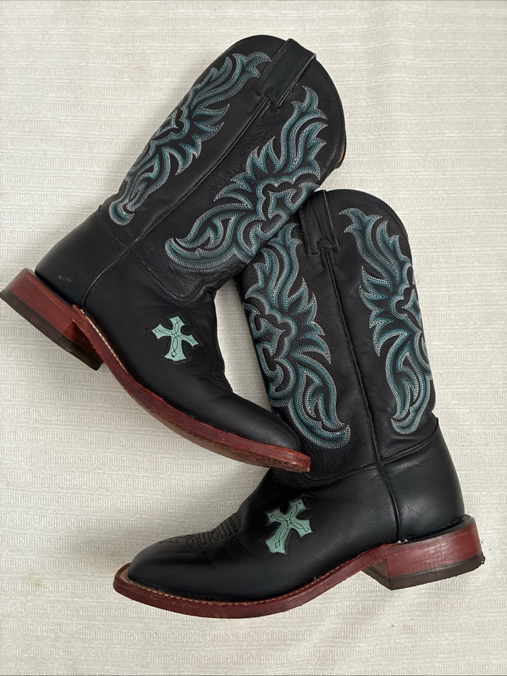 Tony Lama Black Boots